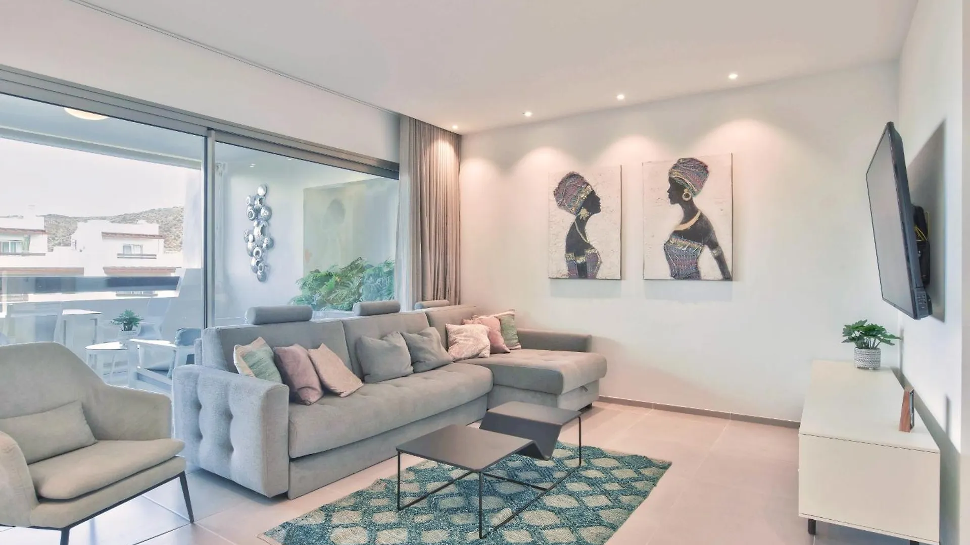 בית נופש הוילה פאלם-מאר Jardines - Tisaya 21 Pool View 1B