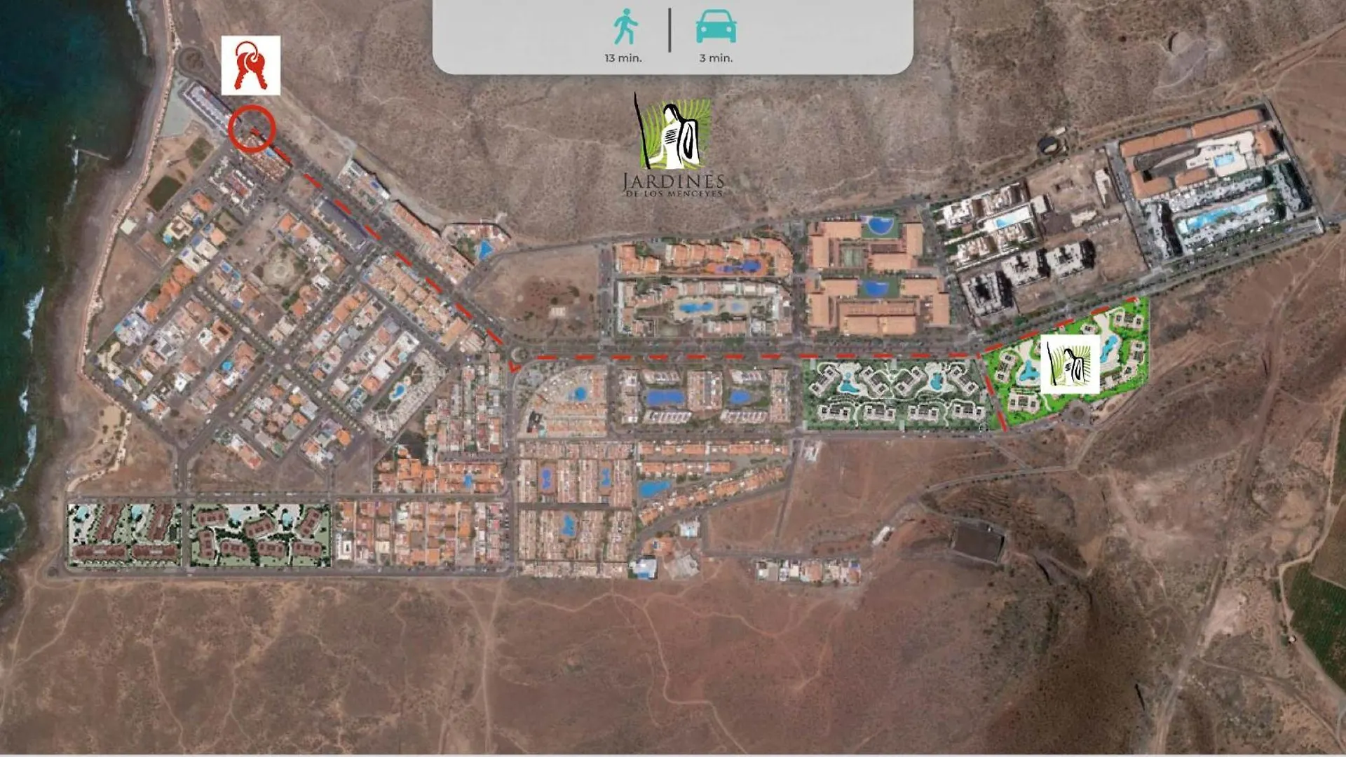 הוילה פאלם-מאר Jardines - Tisaya 21 Pool View 1B